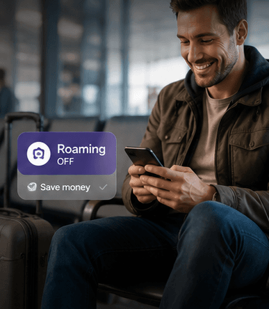 No roaming stress